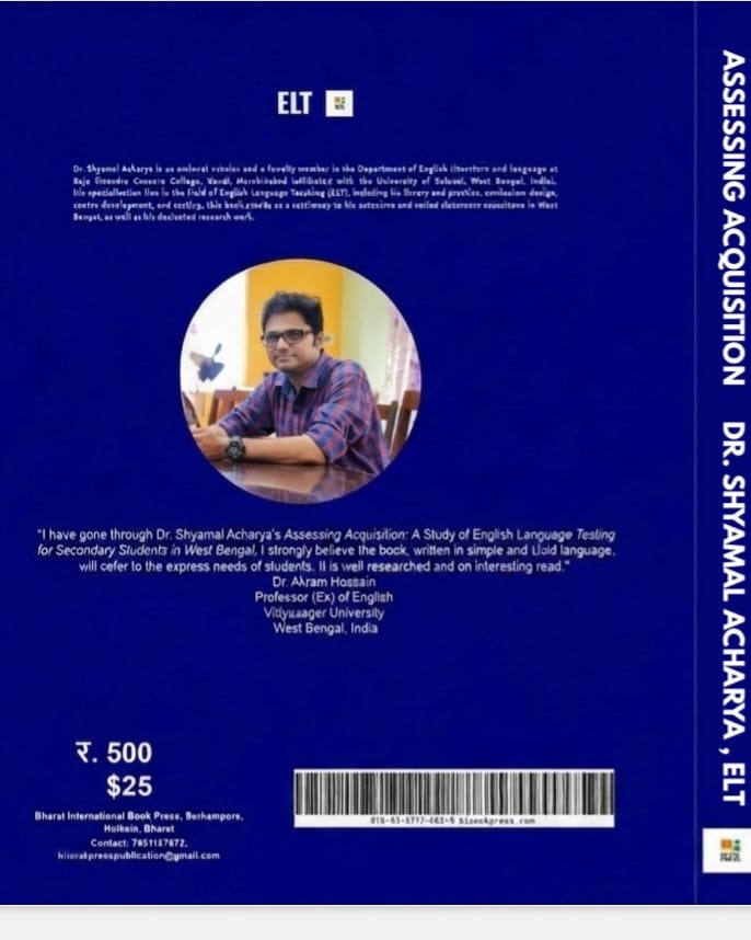 Gallery image 3 of Assessing Acquisition: A Study of English Language Testing for Secondary Students in West Bengal